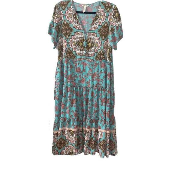 Matilda Jane Dresses & Skirts - Matilda Jane Down to Earth Geometric Dress